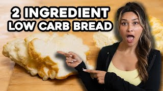 2 Ingredient Flourless Bread I Low Carb I Low Calorie I High Protein [upl. by Ygief557]