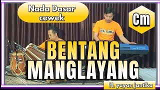 Bentang manglayang karaoke  Hyayan jatnika nada cewek Cm versi bajidor [upl. by Aseen815]