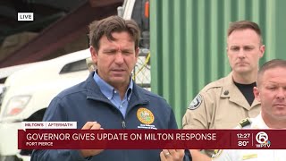 At least 5 dead in St Lucie Co according to DeSantis and sheriff [upl. by Chuipek]