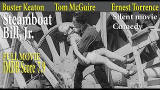 Steamboat Bill Jr 1928 Charles Reisner  Buster Keaton Tom McGuire  Full Movie  IMDB Score 79 [upl. by Neelhtak864]