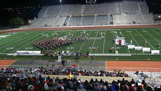 Victoria West High School Marching Band at PSJA Area Competition 2017 [upl. by Fording619]