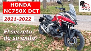 Honda NC750X DCT 20212022 ¡Multifuncional  Prueba opinión y review en español [upl. by Glenn432]