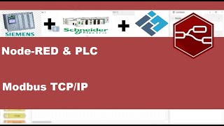 3NodeRed amp PLC  PLCs connection with NodeRED using Modbus TCPIP [upl. by Fiann]