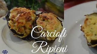 CARCIOFI RIPIENI AL VAROMA BIMBY [upl. by Ydnik]