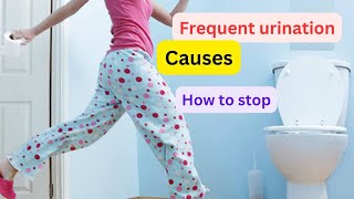 Frequent urination in females Causes and how to stop [upl. by Phoebe743]