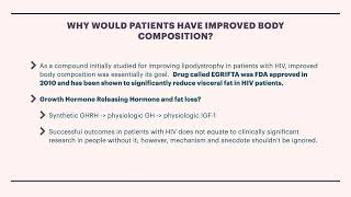 Tesamorelin for Fat Loss x More Plates More Dates and Marek Health [upl. by Ytsud]