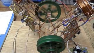 Magnetic acceleration twopiston motor [upl. by Luedtke435]