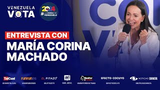 Entrevista exclusiva con María Corina Machado [upl. by Keare160]