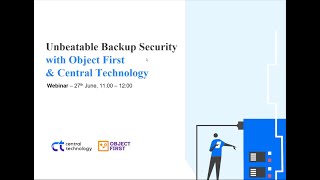 Unbeatable Backup Security with OnPremise Immutability  powered by Object First [upl. by Adnulahs471]