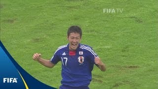 Outrageous longrange goal cant stop Japan [upl. by Arrehs573]