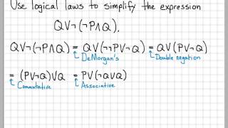 Proof and Problem Solving  Logical Expression Simplification Example 03 [upl. by Pollie]