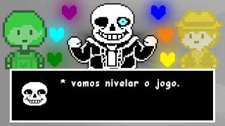 Undertale mas o Sans usa as almas humanas [upl. by Letsyrhc]