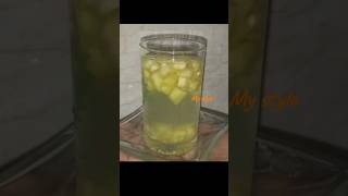 Pineapple Juice  අන්නාසි බීමක් හදමු  my style trending juice pineapple tasty [upl. by Griselda]