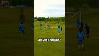 Was this a passbackshorts sundayleague footballshorts soccershorts foul youdecide penalty [upl. by Amsirahc]