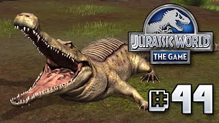 Monolophosaurus Feeding Level 31  Jurassic World The Game [upl. by Ardnuasak]