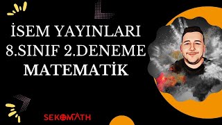 İsem Yayınları LGS TG Matematik 2Deneme 2022 [upl. by Malcom798]