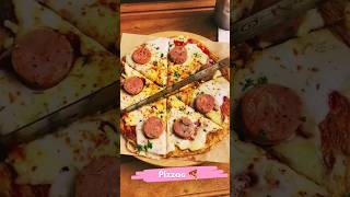 HOW TO MAKE PIZZA 🍕 with Potato recipe  asmr burger recipe ytshorts youtubeshorts pizza [upl. by Meggy]