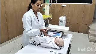 Clinical Procedure on Anthropometric Measurements of Newborn Rohini by MrsRohini Dani [upl. by Persons]