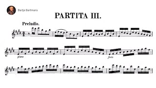 Bach  Violin Partita No 3 in E major BWV 1006 Grumiaux [upl. by Llenoil364]