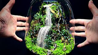 Mini Waterfall Terrarium Anyone Can Make [upl. by Gladis]