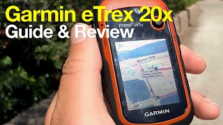 Garmin eTrex 20x Hiking GPS Review  HikingGuycom [upl. by Malcah385]