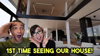 Reacting to our NEW HOUSE Designed By Oliver Austria [upl. by Dnumsed850]