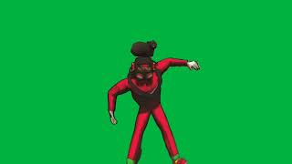 Lethal Company Boogie Down Emote Green Screen [upl. by Pastelki380]