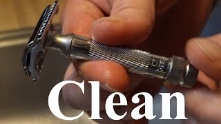 Merkur 34C HD How to Handle amp Clean [upl. by Htebilil]