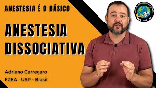 1⃣1⃣ ANESTESIA DISSOCIATIVA  Anestesia é o Básico 11 [upl. by Canfield]