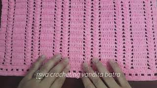 A beautiful cushion cover part2 crochet cushioncover vanditabatra vanditaarora crosia design [upl. by Nina]