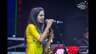 AJEEB DAASTAN HAI YEH  Saxophone Recital  Anjali Shanbhogue  59th Bengaluru Ganesh Utsava 2021 [upl. by Imij]