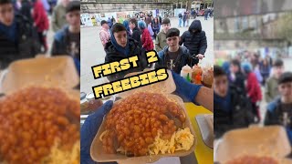 First 2 Freebies of the Day  how to make spudman potatoes  spudman review  spudman tamworth [upl. by Isyad]