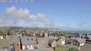 19th August 2023 Swanage Webcam Timelapse [upl. by Ocirled115]