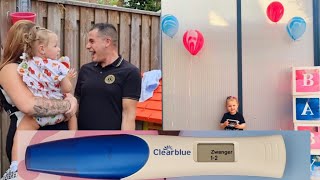 ZWANGER 🥰 HET AAN ONZE FAMILIE VERTELLEN EN DE GENDER REVEAL 💗💙 VLOG 261 [upl. by Pietra623]