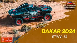 Dakar 2024  Resumen de la etapa 10 Al UlaAl Ula [upl. by Elaen65]