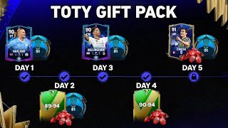 FREE 9094 RATED TOTY GIFT PACK UPDATE DO THIS NOW TO GET THE BEST REWARD IN TOTY FC MOBILE 24 [upl. by Pepper]