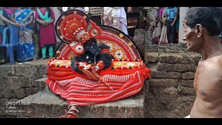 കരിം കുട്ടിച്ചാത്തൻ തെയ്യം  Karim Kuttichathan Theyyam [upl. by Boote183]