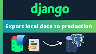 Migrate your local database to production in Django [upl. by Juli]