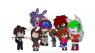 Glamrocks meet the AftonslazyGlammikemy au [upl. by Ahsiram533]