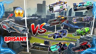 WR🔥Brisant VS All Heavy Weapon Comparison War Robots [upl. by Ellehcar39]