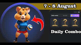 Hamster Kombat Daily Combo For 78 August [upl. by Katrina]