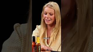 Gwyneth Paltrows reaction to every wing on Hot Ones 🔥🫠 [upl. by Sheena576]