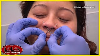 The X Nostril Piercing [upl. by Fuller]