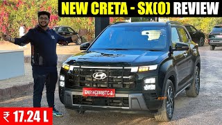 2024 Hyundai Creta SXO  Walkaround Review with On Road Price [upl. by Terrilyn844]