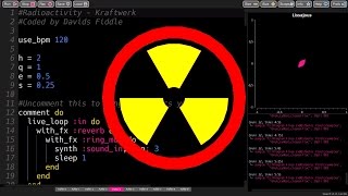 Radioactivity  Sonic Pi Cover [upl. by Rox685]