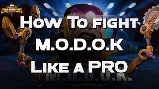 How To Fight MODOK Like a PRO  Pro Tips  Marvel Contest Of Champions [upl. by Znarf]