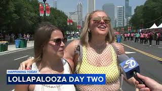 Lollapalooza set to resume in Grant Park for day 2 [upl. by Slavic]