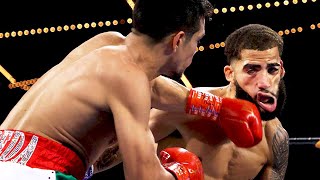 WILD TUSSLE BETWEEN JOSE ZEPEDA AND JOSUE VARGAS DURING FINAL FACE OFF [upl. by Heathcote155]