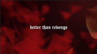 taylor swift  better than revenge lyrics video slowed  reverb [upl. by Onaicul]