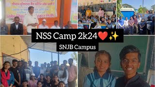 7 Days NSS Camp Journey ❤✨😌 [upl. by Thgiwd]